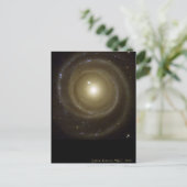 Spiral Galaxy NGC 4622 Spins Backward Postkarte (Stehend Vorderseite)