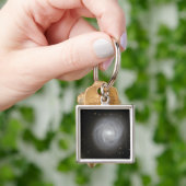 Spiral Galaxy NGC 4921 Schlüsselanhänger (Hand)