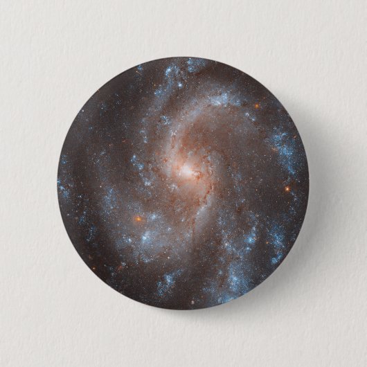 Spiral Galaxy Ngc 5584 Button (Vorderseite)