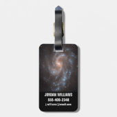 Spiral Galaxy Ngc 5584 Gepäckanhänger (Rückseite vertikal)