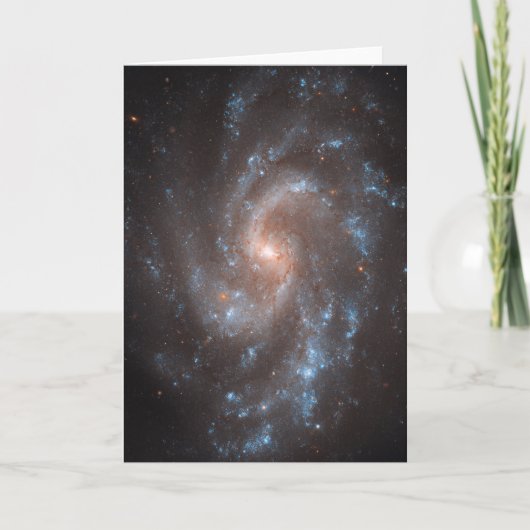 Spiral Galaxy Ngc 5584 Karte (Vorderseite)