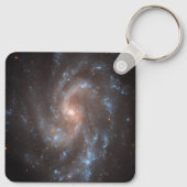 Spiral Galaxy Ngc 5584 Schlüsselanhänger (Rückseite)