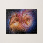Spiral Galaxy SMM J2135-0102 Künstlerimpression Puzzle (Horizontal)