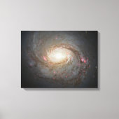 Spiral Galaxy Space Universe Stars Black Hole Sky Leinwanddruck (Vorderseite)