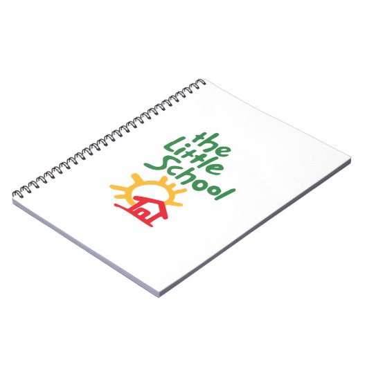 Spiral-gebundene Notebook Notizblock (Linke Seite)