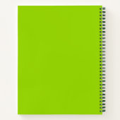 Spiral-gebundenes ALCA-KapitelNotebook Notizblock (Rückseite)