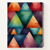Spiral GEOMETRY Notebook Notizblock (Rückseite)