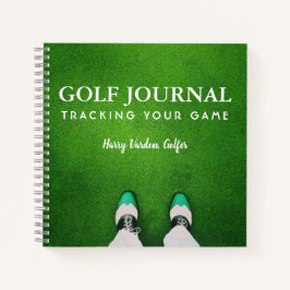 Spiral Golf Journal Notizblock