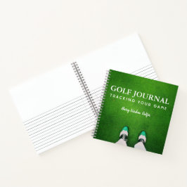 Spiral Golf Journal Notizblock