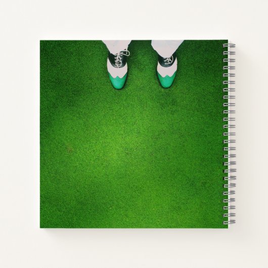 Spiral Golf Journal Notizblock (Rückseite)