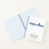 Spiral Graph Notebook für Noten oder fließende Notizblock (Innenseite)