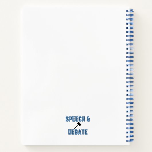 Spiral Graph Notebook für Noten oder fließende Notizblock (Rückseite)