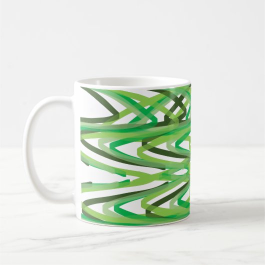 Spiral Green Tasse (Links)