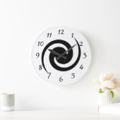 Spiral Große Wanduhr (Zuhause)