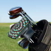 Spiral Guinea Pig Pattern, Golf Headcover (In Situ)