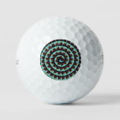 Spiral Guinea Pig Pattern, Golfball (Vorderseite)