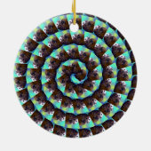 Spiral Guinea Pig Pattern, Keramik Ornament (Hinten)