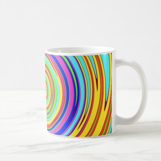 Spiral Hallway Swirl Tasse (Rechts)