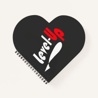 Spiral heart notebook notizblock