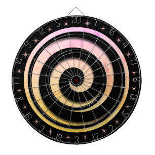 Spiral Hypnotic Flutter Stars und Radregulierung Dartscheibe