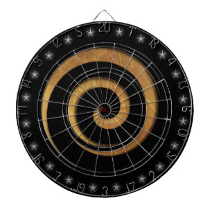 Spiral Hypnotic Wheel Custom Dart Board Dartscheibe