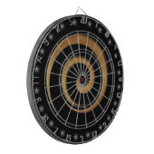 Spiral Hypnotic Wheel Custom Dart Board Dartscheibe (Vorderseite Links)