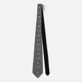 Spiral Illusion Neck Tie for Bold Visual Impact Krawatte