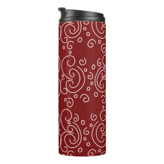 Spiral illustration  thermosbecher