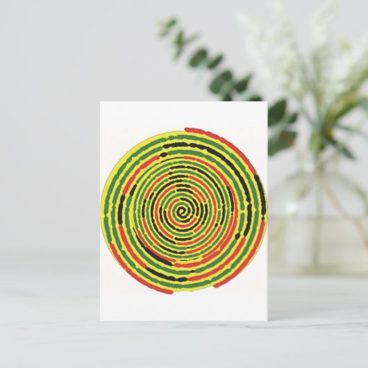 SPIRAL JAMAICA POSTKARTE (Stehend Vorderseite)