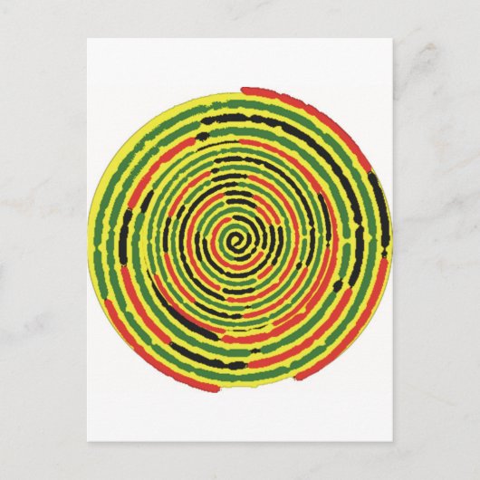 SPIRAL JAMAICA POSTKARTE (Vorderseite)