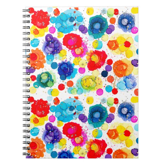 Spiral Journal Lovitude The Bubble Room Notebook Notizblock (Vorderseite)