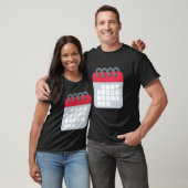 Spiral-Kalender T-Shirt (Unisex)