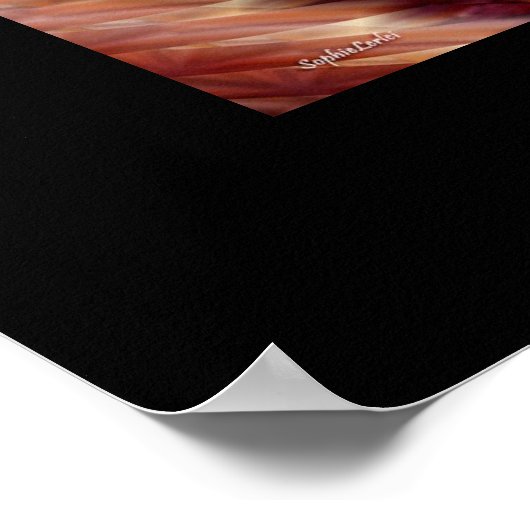 Spiral Mandala Poster (Ecke)