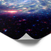 Spiral Messier Galaxy Poster (Ecke)