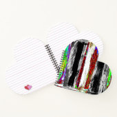 Spiral NotAll-Over Print Apron – Reflection Layers Notizblock (Innenseite)