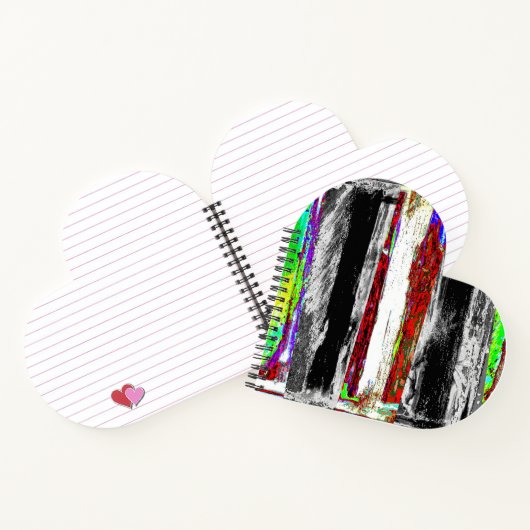 Spiral NotAll-Over Print Apron – Reflection Layers Notizblock (Innenseite)