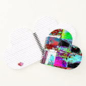 Spiral Notebook – Abstract Grid Notizblock (Innenseite)