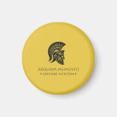 Spiral Notebook Aequam memento servare mentem Magnet (Vorne)