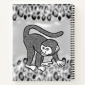 Spiral-Notebook-Affe Notizblock (Rückseite)