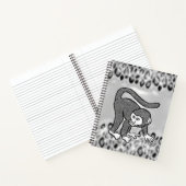 Spiral-Notebook-Affe Notizblock (Innenseite)