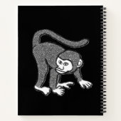 Spiral-Notebook-Affe Notizblock (Rückseite)