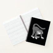 Spiral-Notebook-Affe Notizblock (Innenseite)