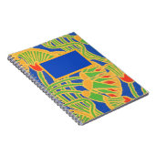 Spiral-Notebook, ägyptisches Design Notizblock (Rechte Seite)