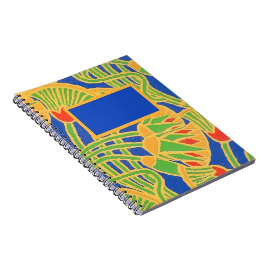 Spiral-Notebook, ägyptisches Design Notizblock (Rechte Seite)