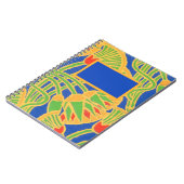 Spiral-Notebook, ägyptisches Design Notizblock (Linke Seite)