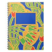 Spiral-Notebook, ägyptisches Design Notizblock (Vorderseite)