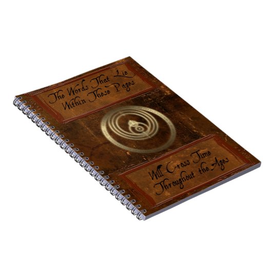 Spiral Notebook Alcient Times Notizblock (Rechte Seite)