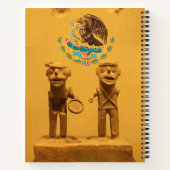 Spiral Notebook antike mexikanische Notizblock (Rückseite)