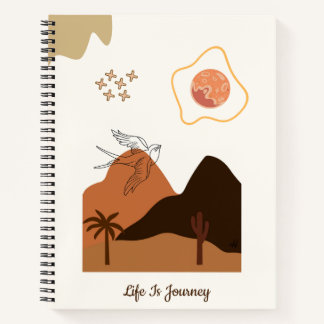 Spiral Notebook Ästhetik Notizblock