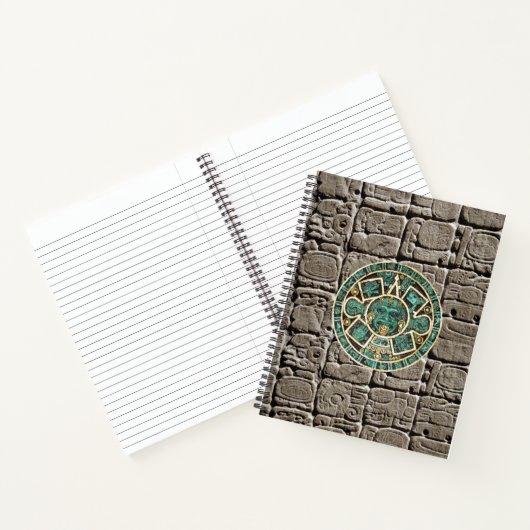 Spiral Notebook-Aztec Stones Notizblock (Innenseite)